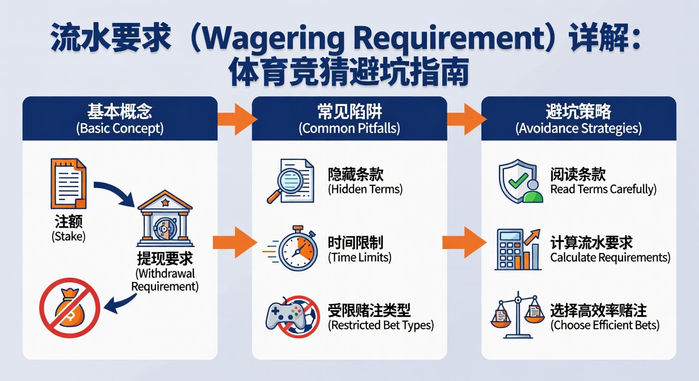 流水要求 wagering requirement 全解析｜出金门槛与计算逻辑
