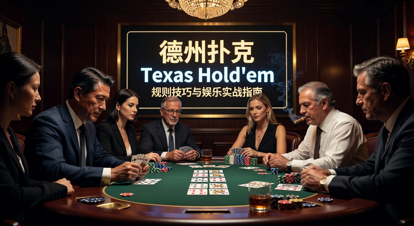 德州扑克 texas hold'em 实战入门与进阶要点