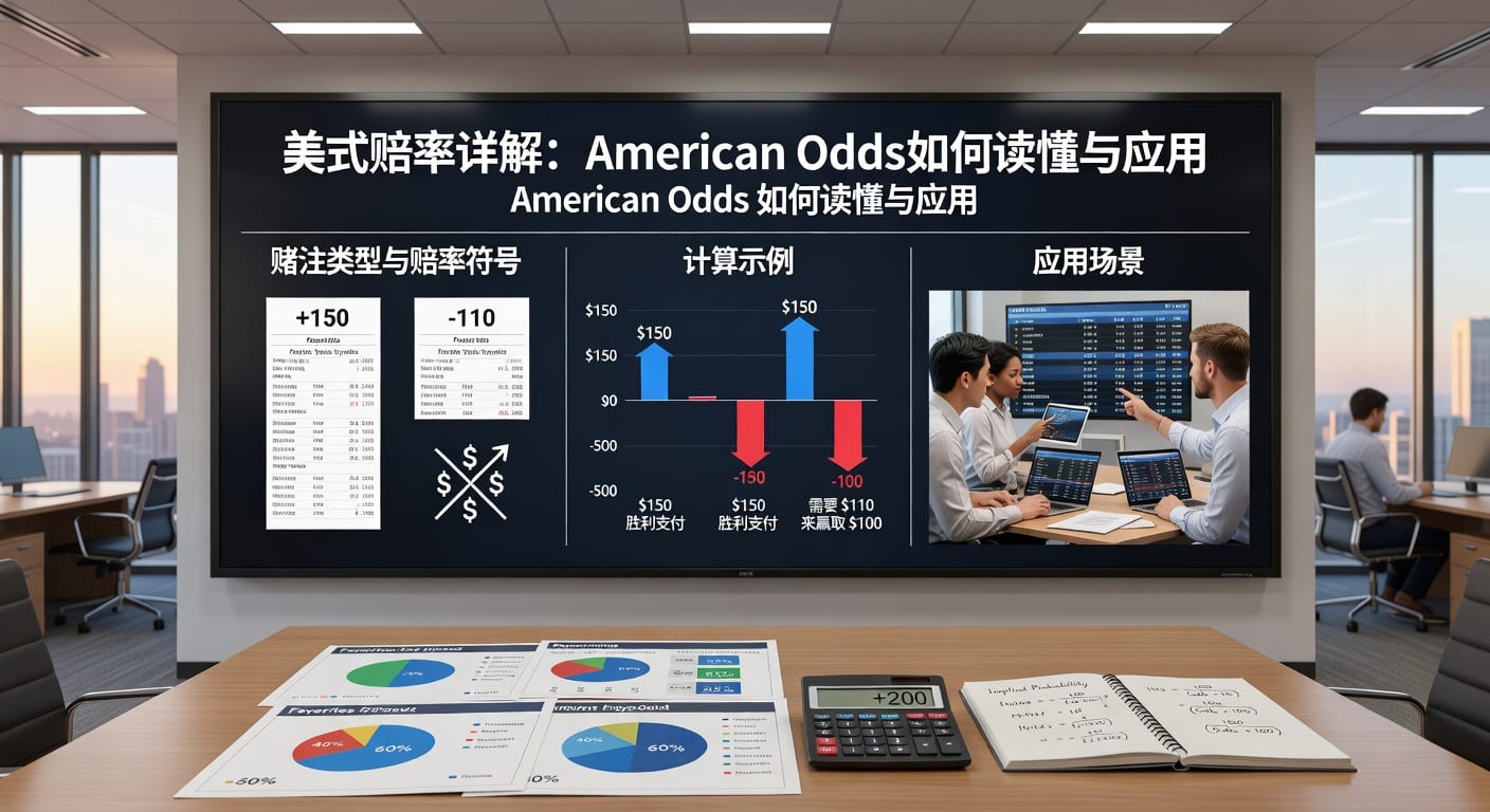 美式赔率 american odds：换算、盈亏与实战解读