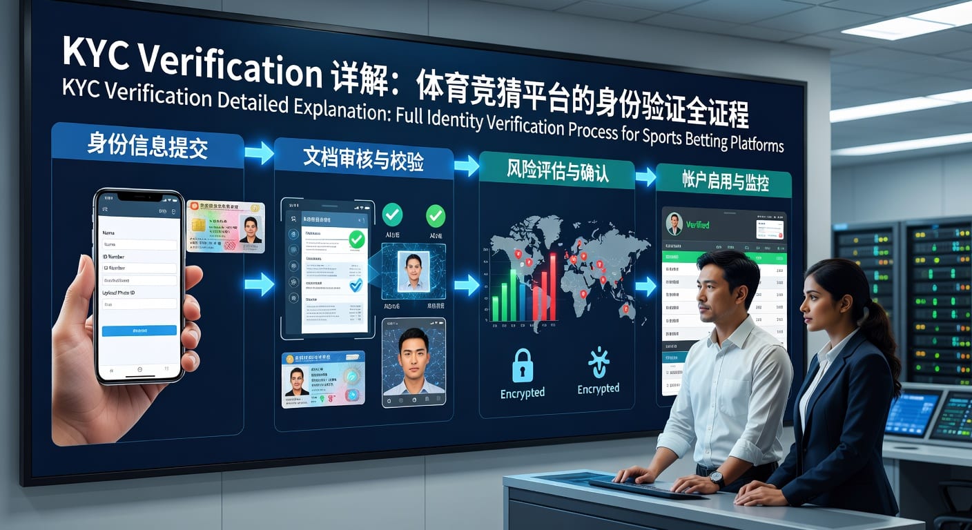 KYC verification 全流程解析｜体育投注平台合规指南